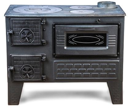 Отопительно-варочная печь МастерПечь ПВ-04 с духовым шкафом, 7,5 кВт в Саратове
