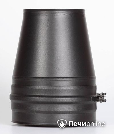 Комплектующие дымохода Schiedel Конус д.150 PM25 (Черный) Permetr в Саратове