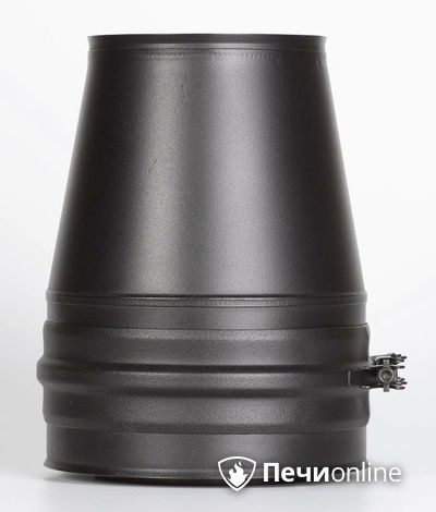 Комплектующие дымохода Schiedel Конус д250 PM25 (Черный) Permetr в Саратове
