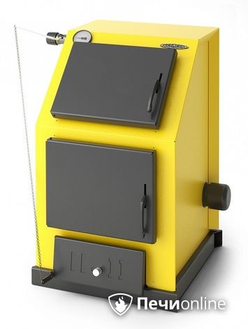 Твердотопливный котел TMF Оптимус Электро 16кВт АРТ ТЭН 6кВт желтый в Саратове