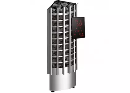 Электрокаменка для сауны Harvia Glow Corner TRC70XE c цифровой панелью управления в Саратове