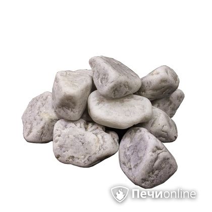 Камни для бани Огненный камень Кварц шлифованный отборный 10 кг ведро в Саратове